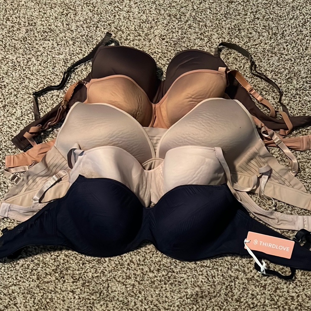 Thirdlove 34 1/2 C bras. 1 NWT. 5 in bundle